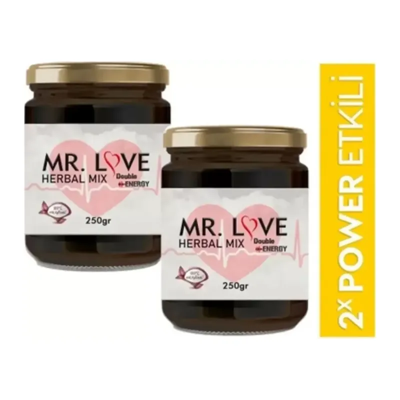 Mr. Love Erkeklere Özel Doğal Macun 250gr X 2 Adet