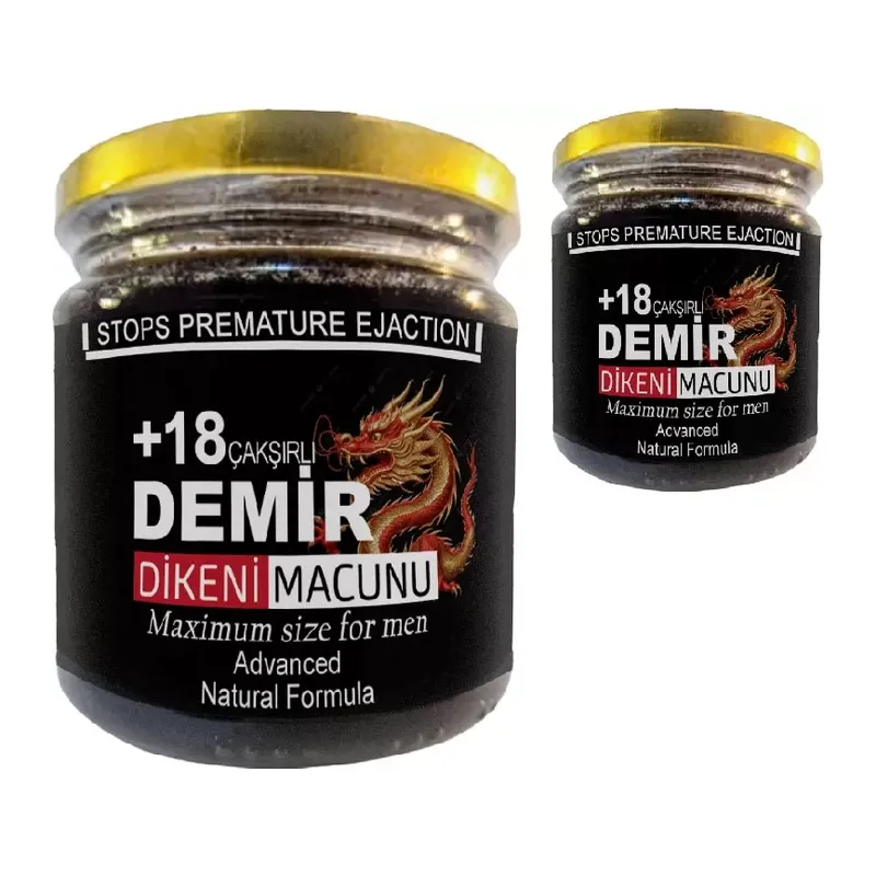 Çakşırlı Demir Dikeni Macunu 2 Adet Erkekler Için 240 Gr Katılık