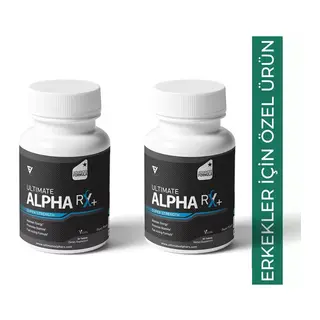Alpha Rx+ Erkeklerin Kullanımına Uygun 2 Adet