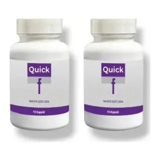 Quick F 15 Dstklyci Ürün X 2 Adet
