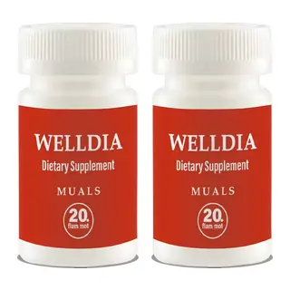 Welldia Prost Pro Caps: 2 Adet Erkeklere Seksözel Formüllü 20li Takviyelik Kapsüller