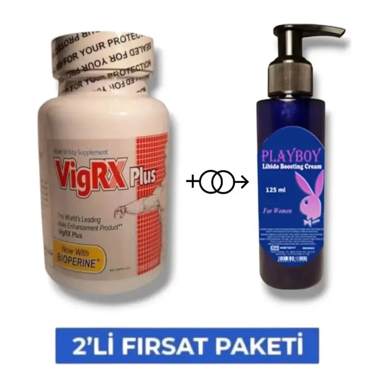 Vigrx Erkeklere Özel 60'lı Muzice Libdo Arttrc Krem 125 Ml