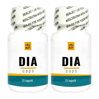 Dia Caps 2 Adet Zerdeçal Tarçın Gymnema Sylvestre Ve Acı Kavunlu 15 Li İğnesiz Takviye Edici Kapsül