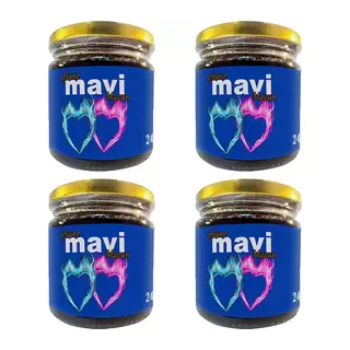 Efsanevi Mavi Macun 4 Kavanoz 240 Gr Bay&bayan Çiftlere Özel Macun