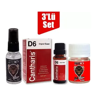 Bizon Sprey Caas D6 Kadin Kadın Damla + Bizon 100mg 10'lu