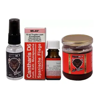 Bizon Bız10 Sprey 25ml Cantharıs D6 Kadın Damla 10ml + Bız10 Macun 240gr