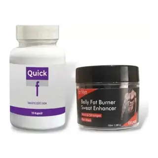 Quick F Dstklyci Ürün 15'li Fat Burner Men Vücut Krem