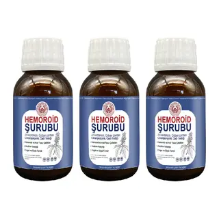Hemeroidşurubu 50 Ml 3 Adet Ençok Tercihedilen Köy Kooperatifleri Vakfı Takviyeedici Şurup