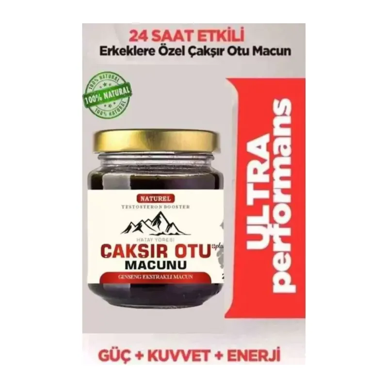 Çakşır Otu Macunu Erkeklere Özel Macun 240 Gr X 3 Adet