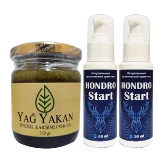 Burneron Yağyakan Macun 250 Ml + İle Yanında 2 Adet Hondro Star Sırt Bel Kas Iskelet Harici Uygulama Kremi 50 Ml