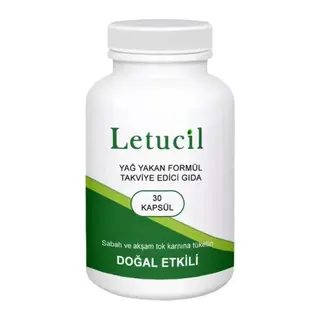 Letucil Dstklyci Ürün 30 Lu Yeşil Çay Ve Biberiyeli G.ç Desteği X 3 Adet