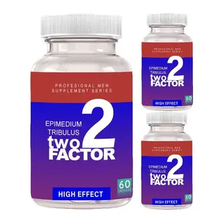 Two Factor 3 Adet Erkekler Için Tribulus&epimediyum Complex 60 Adet Kapsül