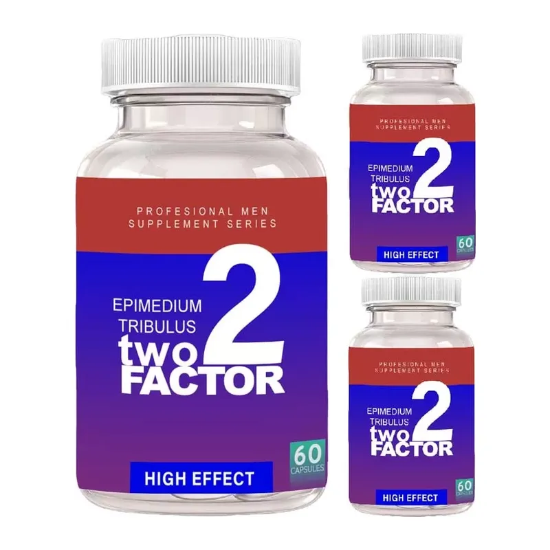 Two Factor 3 Adet Erkekler Için Tribulus&epimediyum Complex 60 Adet Kapsül