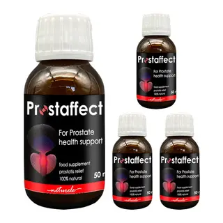 Prostaffect 50 Ml Şurup 4 Adet Erkeklerin Özel Durumlarına İçecek Formunda Özel Şurub
