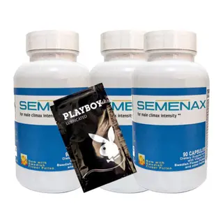 Playboy Jel + Semenax Özel Destekleyici Takviye 90'lı X 3 Adet
