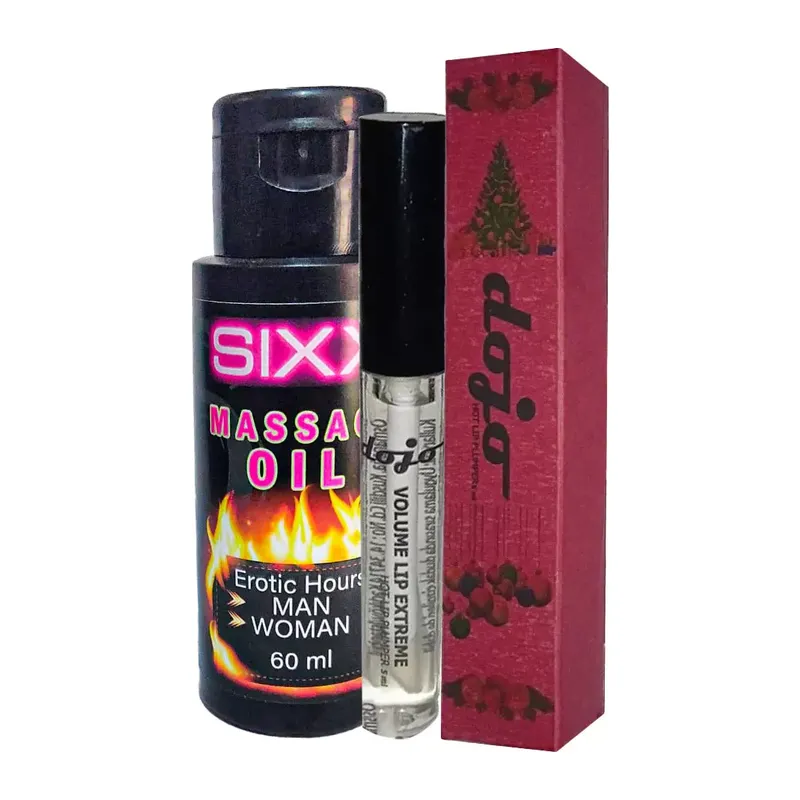 Dojo Dudak Dolgunıaştirıcı Hotlip Plumper + Sıxx Erotikmasaj Yağı 60 Ml