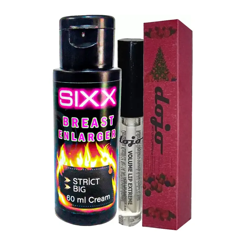 Dojo Hotlip Plumper Dolgun Dudak Ürünü Ile Sıxx Göğüsşekiııendirici Krem 60 Ml