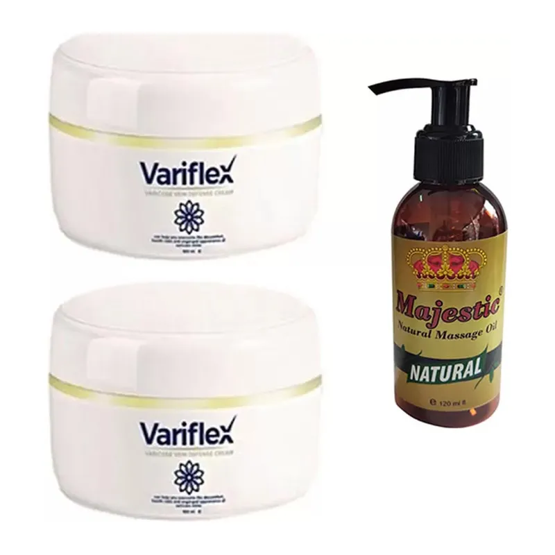 Variflex Krem 2 Adet + Erotik Masaj Yağı