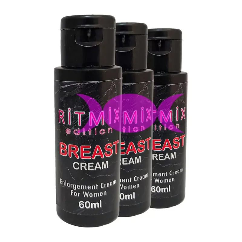 Ritmix Kadınlara Özel Göğüsşekillendirme 3 Adet Memebakım Kremi 60 Ml