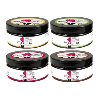 Nipple Nibblers Tingle Vanilla+çilek+çikolata+nane Aromalı Memeucu Uyarıcılı Balsam 50şer Ml 4lü Göğüskremi Seti