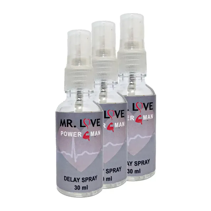 Msterlove Geciktiricistop Sprey 3 Adet 30 Ml / Erkeklere Özel