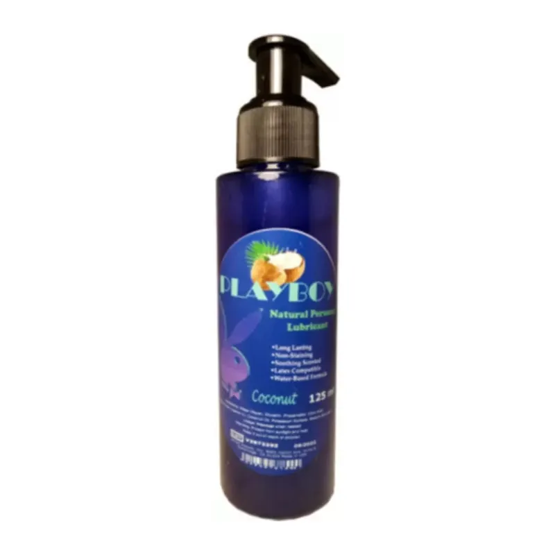 Playboy Coconut Flavor Natural Personal Lubricant 125ml Hindistancevizli