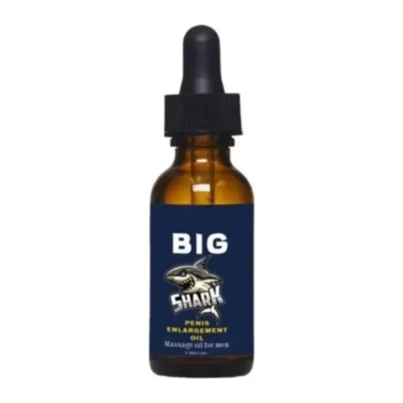 Big Shark Erkekler Için Büy.ütü.cü Masaj Bakım Yağı 30 Ml X 1 Adet