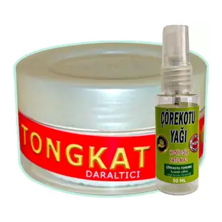 Tongkat Ajimat Madura 50 Ml Vajinapress Masaj Kremi + 30 Ml Çörek Otu Yağı