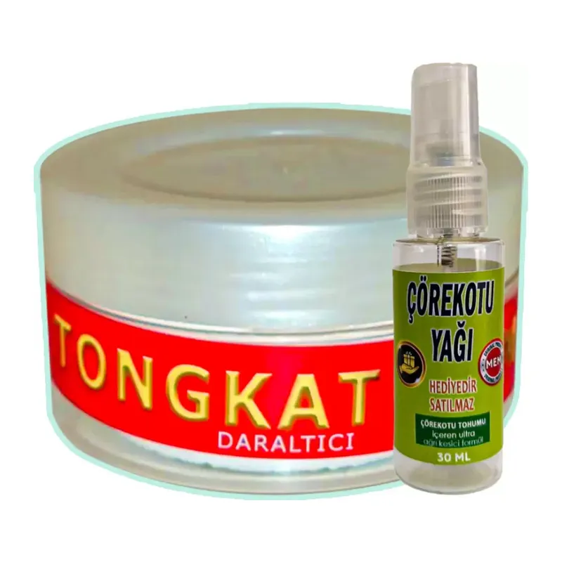 Tongkat Ajimat Madura 50 Ml Vajinapress Masaj Kremi + 30 Ml Çörek Otu Yağı