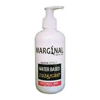 Marginal Water Based 250 Ml Lubricant Gel / Marginal 250 Ml Büyük Boy Bay Bayan An'al Vaj_inal Kaydı_rıcı Jel