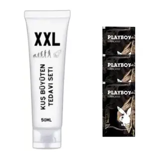 Xxl Size Kuş Erkekler Için Bakım Kremi 50ml 1 Ad + 3 Jelle