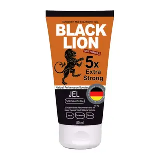 Black Lion Erkeklere Maçalı Ginsengli Epimediyumlu Penismasaj Kremi 50 Ml