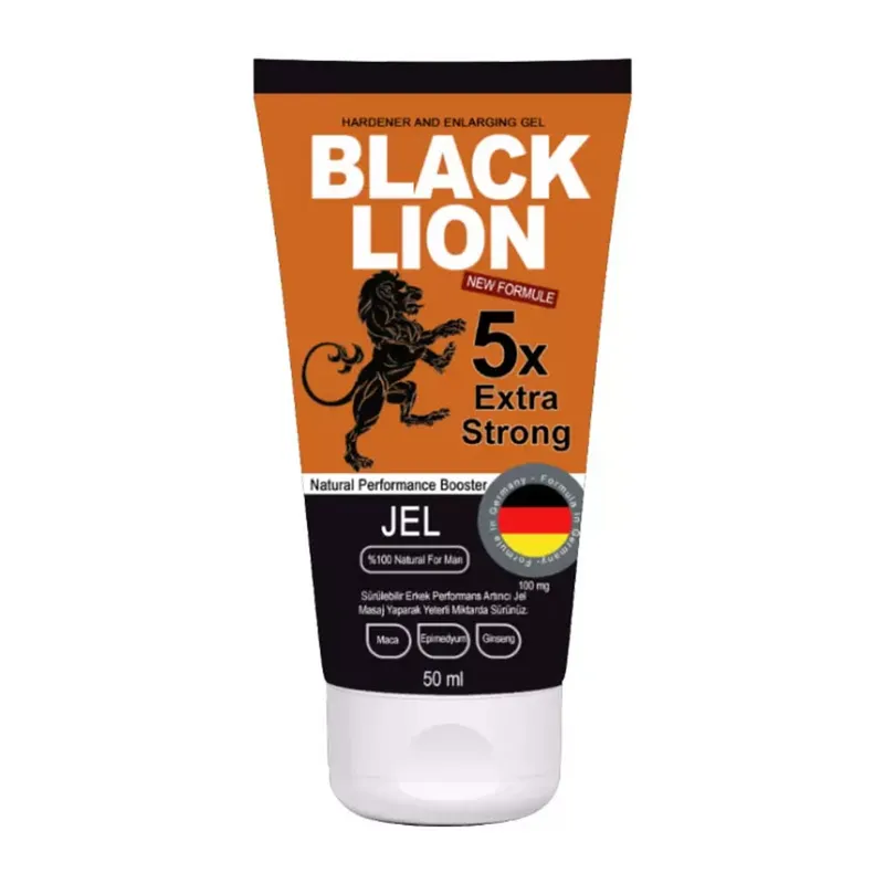Black Lion Erkeklere Maçalı Ginsengli Epimediyumlu Penismasaj Kremi 50 Ml