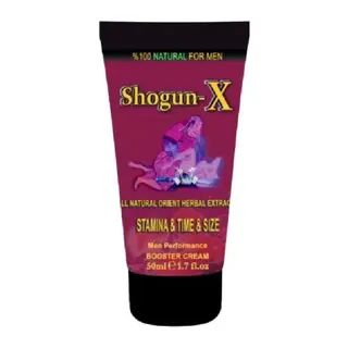 Buğz Shogun-x Extra Cream Erkekliği Geci.ktirici Ser.tleştirici Büy.ütücü Krem 50ml