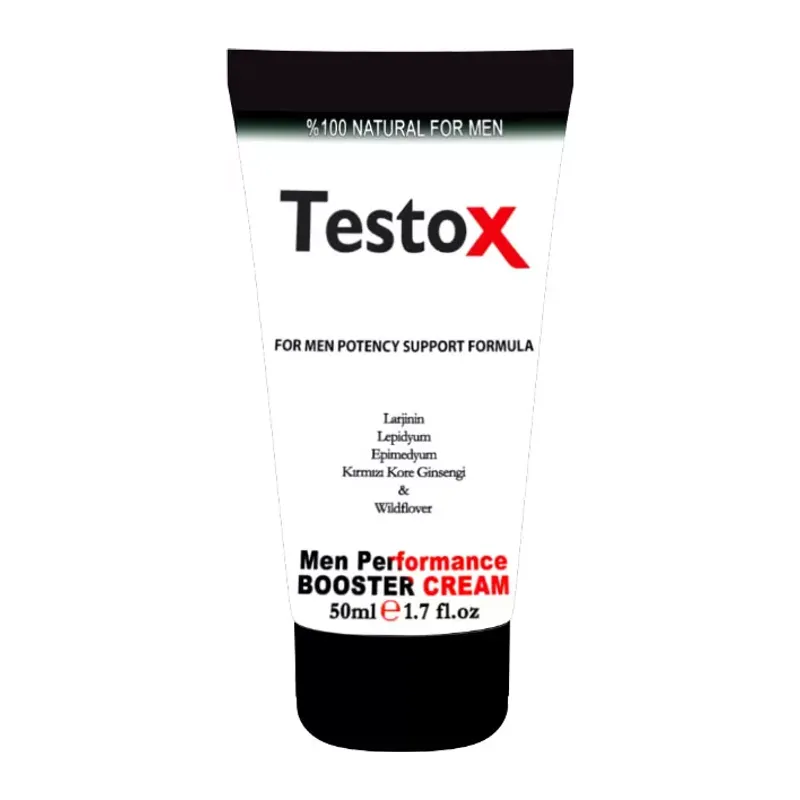 Testox Extra Boost Cream 50ml Erkeklere Katılaştırıcı Özel Krem