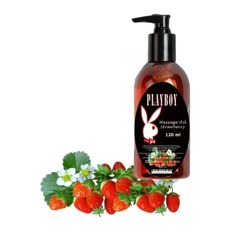 Playboy Çilek Aromalı Vücut Masaj Yağı 120 Ml