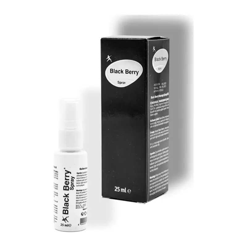 Black Berry Bitkisel Spray 25 Ml