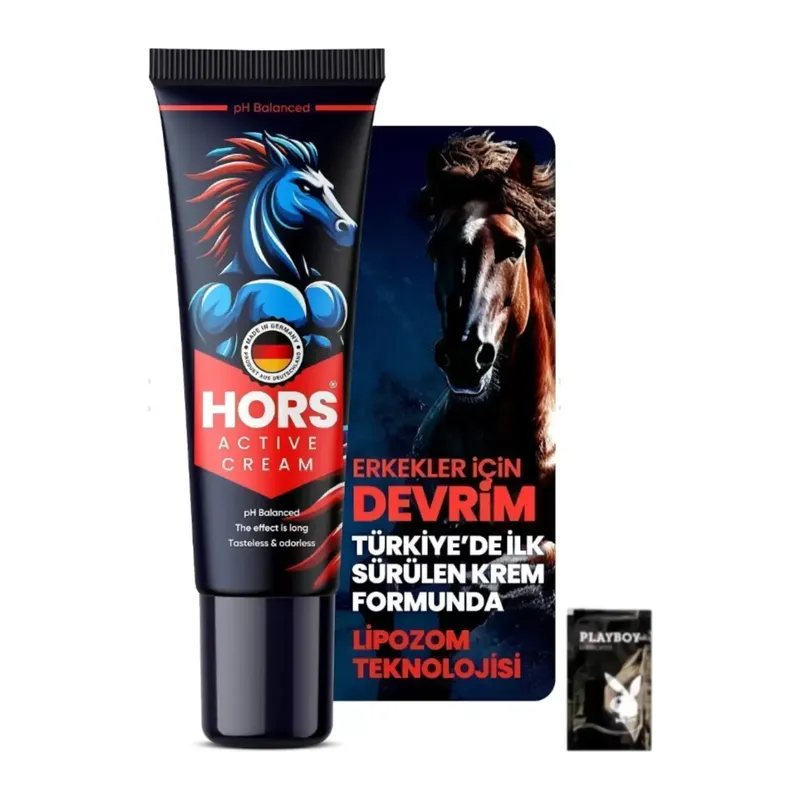 Hors Active Cream P.enis Kremi 50ml 1 Adet + 1 Adet Jel