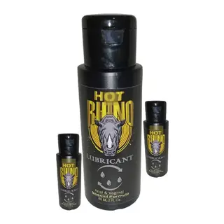 Hotrhino Lubricantgel 3 Adet 60 Ml Analvajinal Konforlugiriş Rahatkayış Jeli
