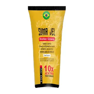 Suma Jel 1 Adet Erkeğin Penisinin Günlük Xxlmasaj Kremi 100 Ml Brezilya Ginsengli & Epimediyumlu: Yüksek Extratlı