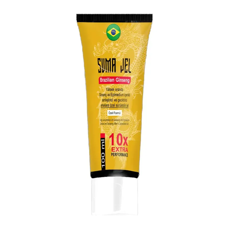Suma Jel 1 Adet Erkeğin Penisinin Günlük Xxlmasaj Kremi 100 Ml Brezilya Ginsengli & Epimediyumlu: Yüksek Extratlı