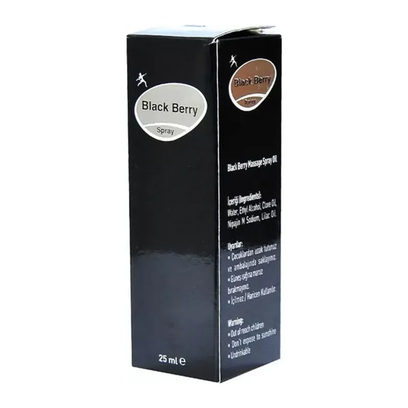 Black Berry Masaj Sprey