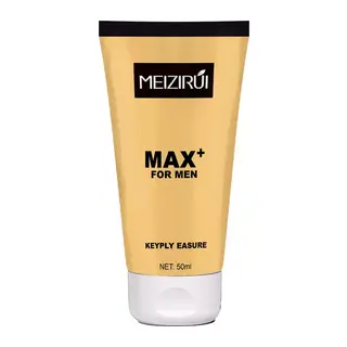 Meizirui Max Erkekler İçin Büyütücükalınlaştırıcı Xxxlfasteffect Ed Kremi - Doğal Yağlı (max Plus) Penismasaj Kremi