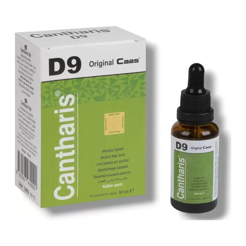 Caas Cantharis D9 Kadınlara Özel Hareketleyici Damla 30 Ml
