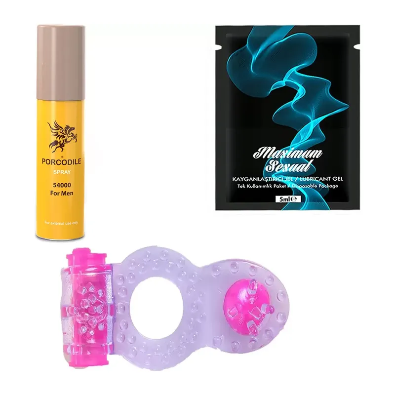 Porcodile For Men Sprey Ring Maximum Sexual Jel