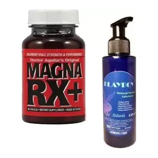 Playboy Hintohu Magna Supplement Erkekler İçin 60 Peak Power For Men - Playboy Natural Personal Lubricant 125 Ml