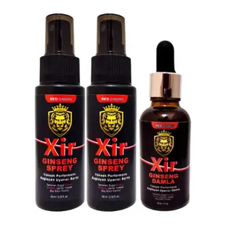 Xir 2 Adet Erkeğe Zaman 60 Ml Sprey + Xir Soğuk Çiftlere Özel 50 Ml Azdırıcıiçecek