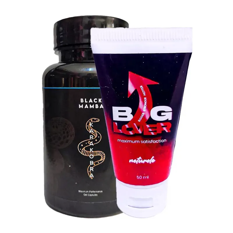 Bglover Günlükpenisbakım Masaj Kremi 50ml + Siyahkobra Erkeklere Özel 60lı