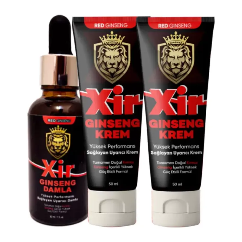 Xir 50 Ml Cream 2 Adet Erkeğe Geciktiricizaman Krem + Soğuk Çiftlere Xir Özel Azdırıcıiçecek