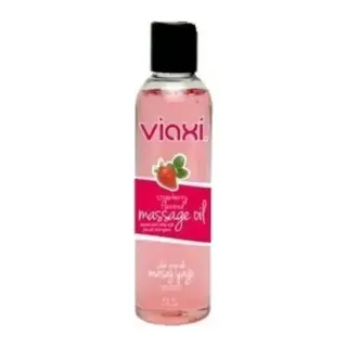 Viaxi Glide Viaxi Viaxi Masaj Yağı Çilek Aromalı 177 Ml
